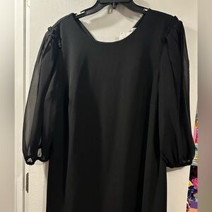Elegant Black Women's Dress